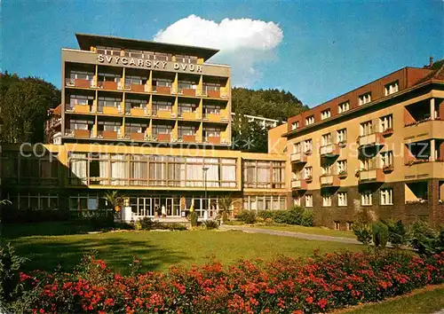 AK / Ansichtskarte Karlovy Vary Sanatorium Svycarsky Dvur Kat. Karlovy Vary Karlsbad