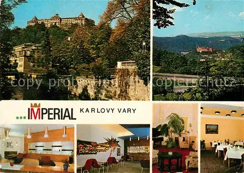 AK / Ansichtskarte Karlovy Vary Sanatorium Imperial Schloss Kat. Karlovy Vary Karlsbad