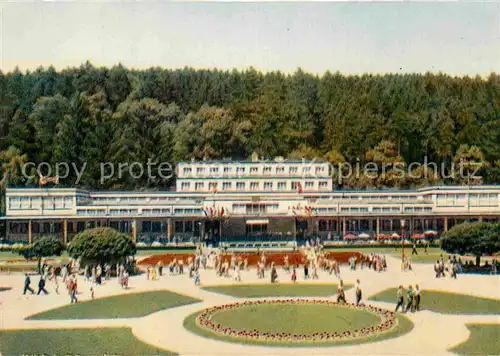AK / Ansichtskarte Luhacovice Kurhaus Institut Gesellschaftshaus Casino Park Kat. Tschechische Republik