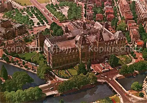 AK / Ansichtskarte Amsterdam Niederlande Rijksmuseum Luftaufnahme Kat. Amsterdam