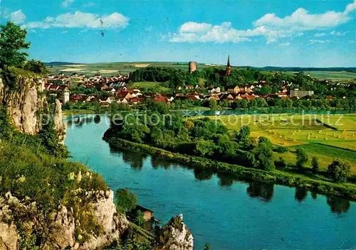 AK / Ansichtskarte Bad Abbach Schwefelbad Panorama Kat. Bad Abbach