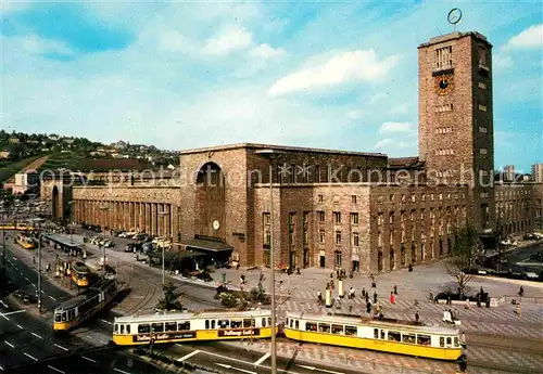 AK / Ansichtskarte Strassenbahn Hauptbahnhof Kat. Strassenbahn