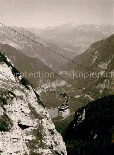 AK / Ansichtskarte Seilbahn Dachstein  Kat. Bahnen