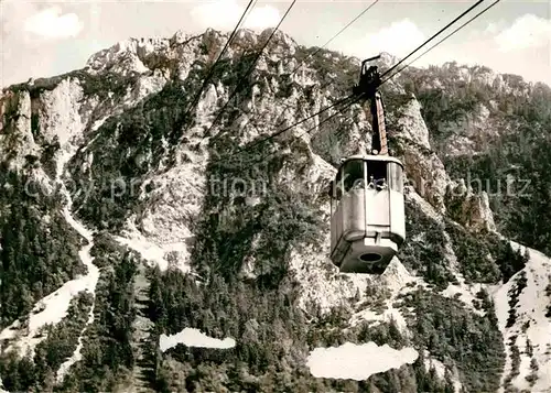 AK / Ansichtskarte Seilbahn Rauschberg Ruhpolding Kat. Bahnen