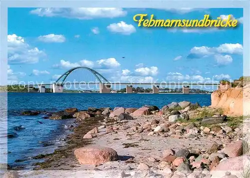 AK / Ansichtskarte Fehmarn Fehmarnsundbruecke Kat. Fehmarn