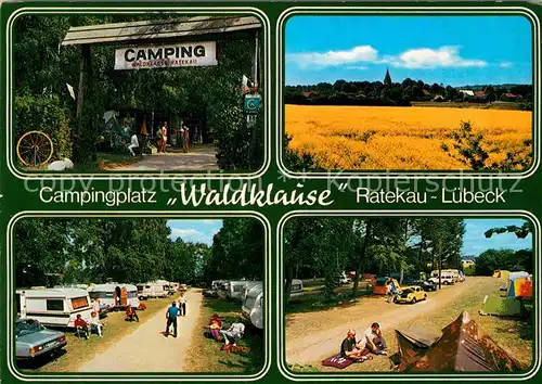 AK / Ansichtskarte Ratekau Campingplatz Waldklause Kat. Ratekau