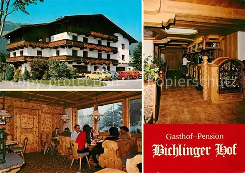 AK / Ansichtskarte Westendorf Tirol Gasthof Pension Bichlinger Hof Kat. Westendorf