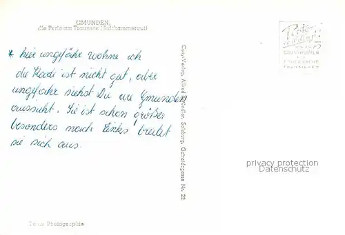 AK / Ansichtskarte Gmunden Salzkammergut Fliegeraufnahme Kat. Gmunden