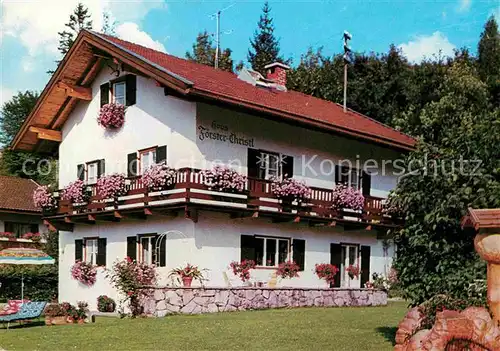 AK / Ansichtskarte Mittenwald Karwendel Tirol Haus Foerster Christl Kat. Schwaz
