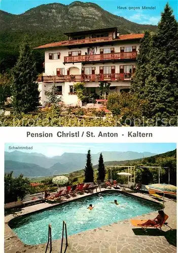 AK / Ansichtskarte St Anton Kaltern Pension Christl