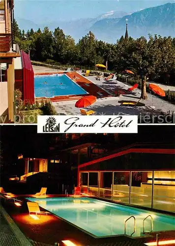 AK / Ansichtskarte Leysin Grand Hotel Kat. Leysin