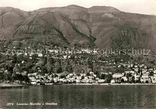 AK / Ansichtskarte Locarno TI Muralto Orselina Lago Maggiore Kat. Locarno