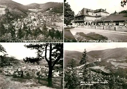 AK / Ansichtskarte Sitzendorf Thueringen Hotel Zur Linde Sorbitztal  Kat. Sitzendorf Schwarzatal