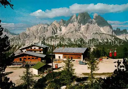 AK / Ansichtskarte Cortina d Ampezzo Stazione Funivia Faloria Restaurant Monte Cristallo Kat. Cortina d Ampezzo
