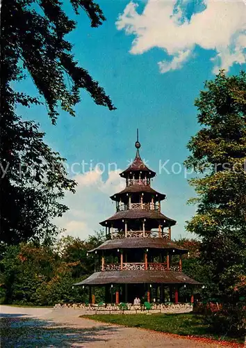 AK / Ansichtskarte Muenchen Chinesischer Turm Kat. Muenchen