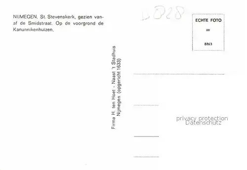 AK / Ansichtskarte Nijmegen St.Stevenskerk Kat. Nimwegen Nijmegen