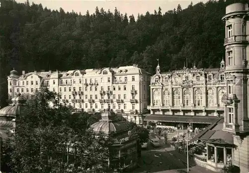 AK / Ansichtskarte Karlovy Vary Park Hotel Moskva Cedok Kat. Karlovy Vary Karlsbad
