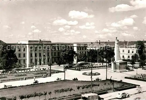 AK / Ansichtskarte Nagykanizsa Szabadsag ter Freiheitsplatz Denkmal Kat. Ungarn