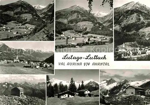 AK / Ansichtskarte Luttach Ahrntal Suedtirol Panorama Ahrntal Alpen Kat. Ahmtal