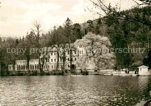 AK / Ansichtskarte Georgenthal Gotha Kurhaus am See Kat. Georgenthal