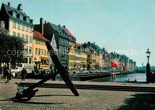 AK / Ansichtskarte Kopenhagen Nyhavn Anker Kat. Hovedstaden