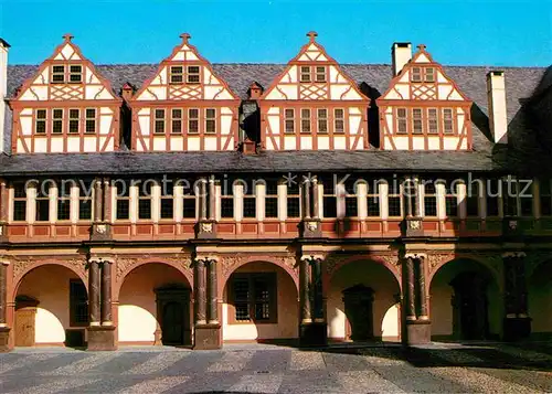 AK / Ansichtskarte Weilburg Lahn Schloss Nordfluegel