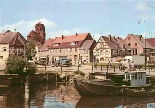 AK / Ansichtskarte Wolgast Mecklenburg Vorpommern Hafen Kat. Wolgast