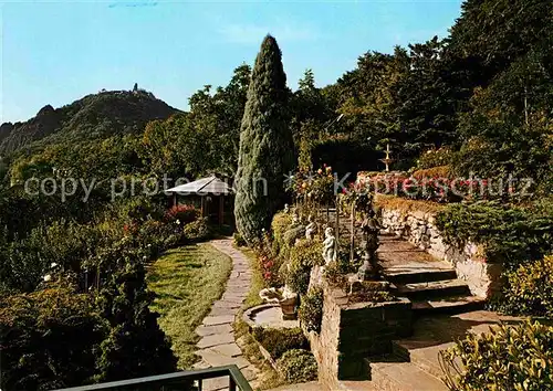 AK / Ansichtskarte Rhoendorf Memoiren Pavillon Garten Konrad Adenauer Drachenfelsen Kat. Bad Honnef