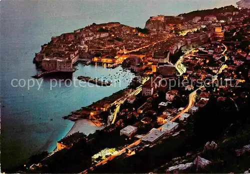AK / Ansichtskarte Dubrovnik Ragusa Hafen Panorama Kat. Dubrovnik