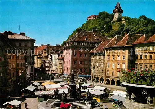 AK / Ansichtskarte Graz Steiermark Hauptplatz Kat. Graz