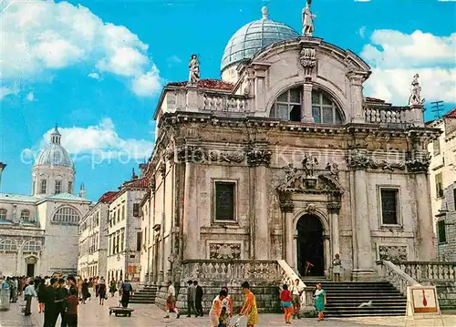 AK / Ansichtskarte Dubrovnik Ragusa Kirche Kat. Dubrovnik