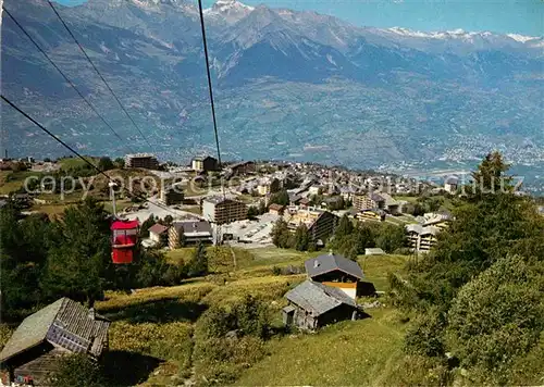 AK / Ansichtskarte Seilbahn Tracouet Nendaz Station  Kat. Bahnen