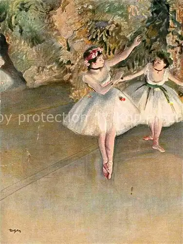 AK / Ansichtskarte Degas Edgar Ballett   Kat. Kuenstlerkarte