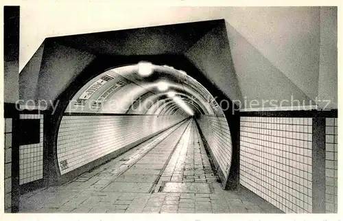 AK / Ansichtskarte Antwerpen Anvers Tunnel voor voelgangers onder de Schelde Binnenzicht Kat. 