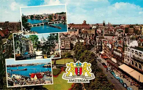 AK / Ansichtskarte Amsterdam Niederlande Teilansichten Kat. Amsterdam