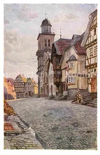 AK / Ansichtskarte Lauterbach Hessen Marktplatz Kat. Lauterbach (Hessen)