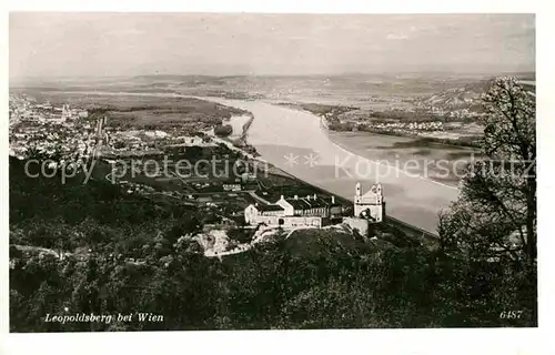 AK / Ansichtskarte Wien Leopoldsberg Panorama Kat. Wien