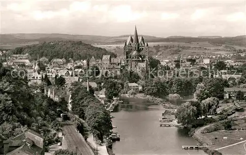 AK / Ansichtskarte Limburg Lahn Panorama mit Stadtkirche Kat. Limburg a.d. Lahn