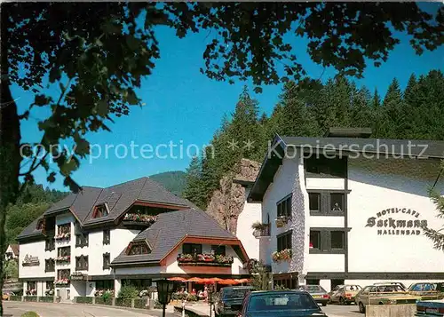 AK / Ansichtskarte Schoenmuenzach Schwarzenberg Hotel Sackmann