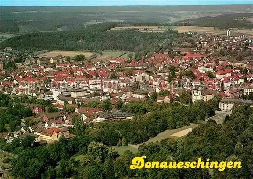 AK / Ansichtskarte Donaueschingen Fliegeraufnahme Kat. Donaueschingen