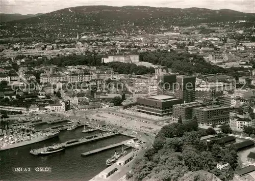 AK / Ansichtskarte Oslo Norwegen Fliegeraufnahme Kat. Oslo