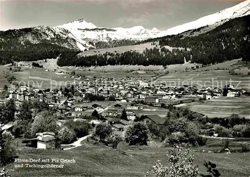 AK / Ansichtskarte Flims Dorf Panorama  Kat. Flims Dorf