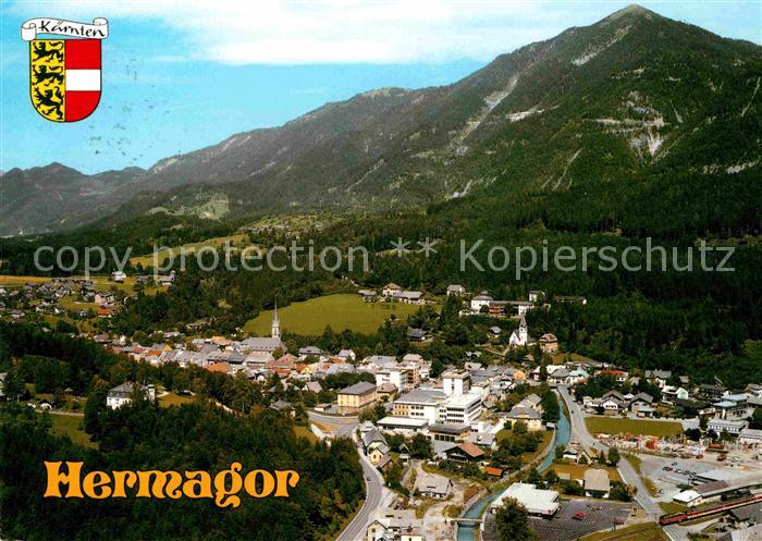 AK / Ansichtskarte Hermagor Kaernten Panorama Kat. Hermagor Pressegger