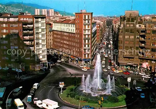 AK / Ansichtskarte Bilbao Spanien Fuente Monumental de la Plaza Zabaluw Kat. Bilbao
