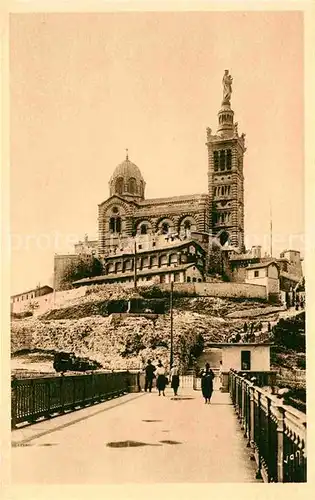 AK / Ansichtskarte Marseille Basilique N. D. de la Garde Kat. Marseille