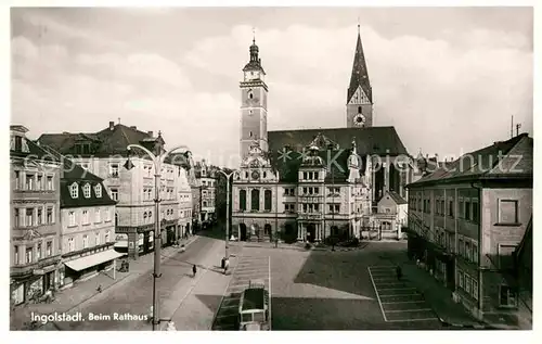 AK / Ansichtskarte Ingolstadt Donau Rathaus Kat. Ingolstadt