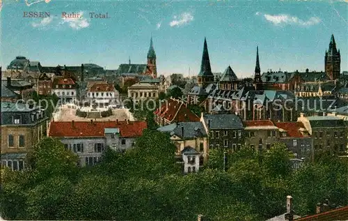 AK / Ansichtskarte Essen Ruhr Panorama Kat. Essen