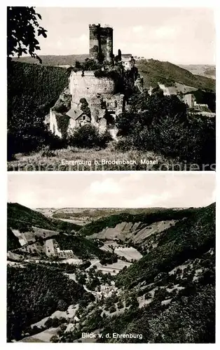 AK / Ansichtskarte Brodenbach Ehrenburg Panorama Kat. Brodenbach