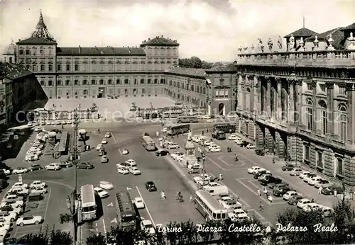 AK / Ansichtskarte Torino Piazza Castello Palazzo Reale  Kat. Torino