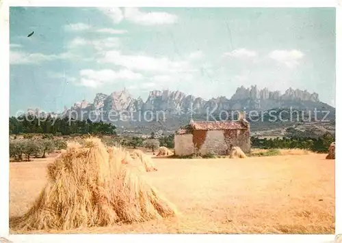 AK / Ansichtskarte Montserrat Kloster Montana desde la ermita de San Jaime  Kat. Spanien